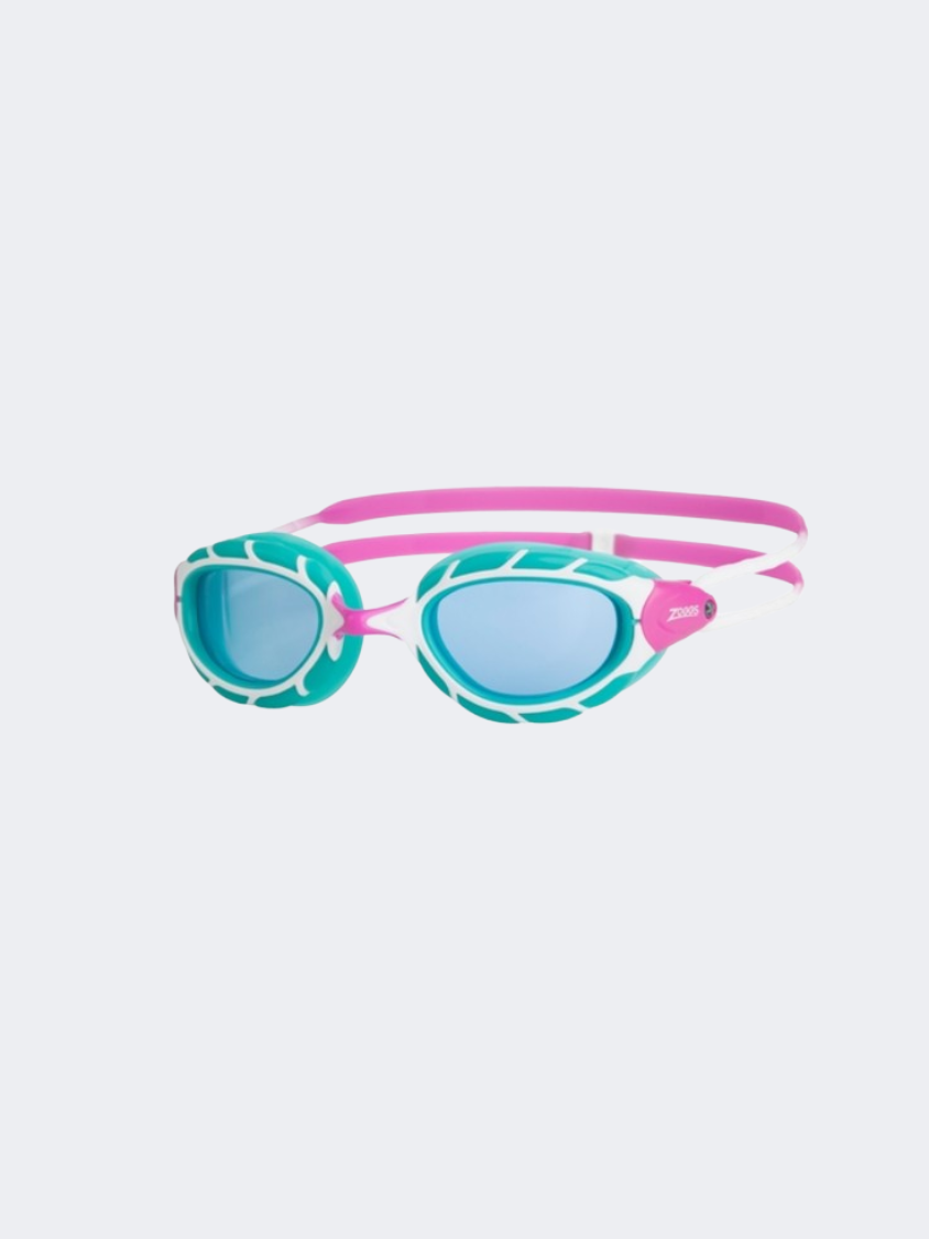 Zoggs Predator Kids Swim Goggles Pink/Turquoise/Blue