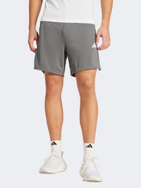 شورت تدريب رجالي Adidas Train Essentials All Set رمادي/أبيض