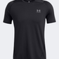 Under Armour Heatgear Fitted Graphic Men Training T-Shirt Black/Castlerock