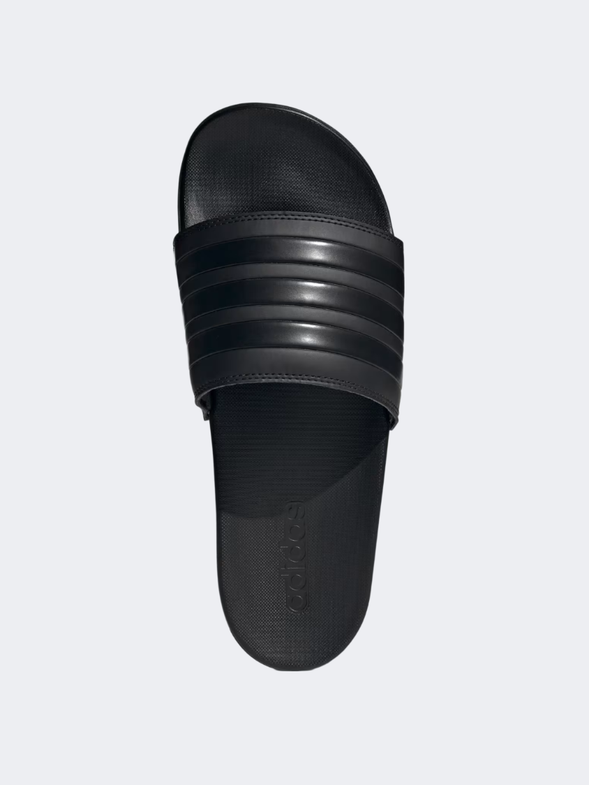 شباشب سباحة رجالية Adidas Adilette Comfort باللون الأسود