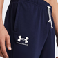 Under Armour Rival Terry Men Lifestyle Pant Navy/Onyx White