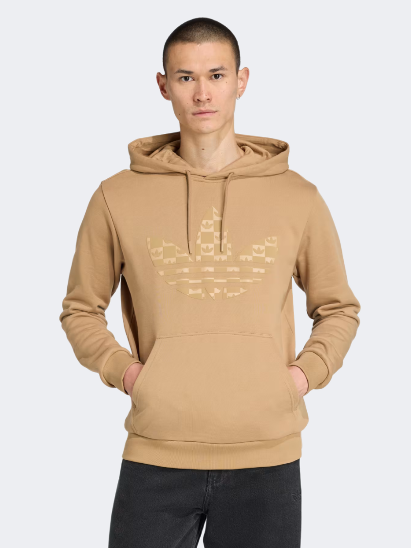 Adidas Monogram Regular Men Originals Hoody Cardboard