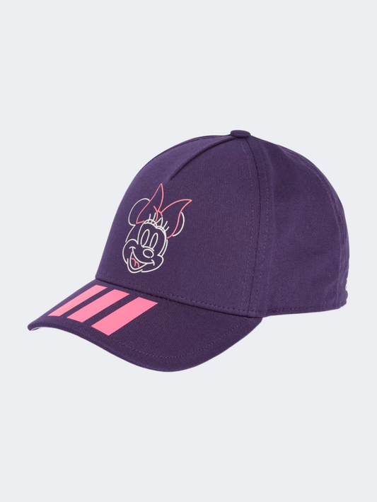 Adidas Disney Minnie Mouse Kids-Girls Training Cap Aurora Plum