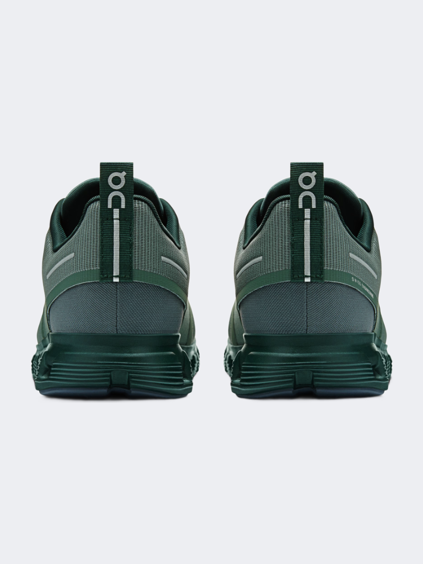 On Cloud 6 Waterproof Men Lifestyle Shoes Olive/Evergreen