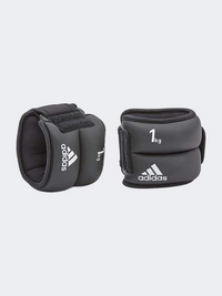 إكسسوارات أديداس وزن الكاحل للياقة البدنية أسود/رمادي