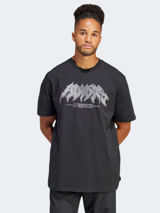 Adidas Flames Concert Men Original T-Shirt Black/Grey