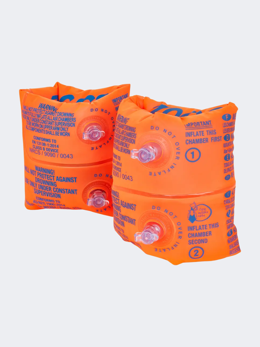 عوامة سباحة Zoggs Roll Up (1-6 سنوات) برتقالي/أزرق