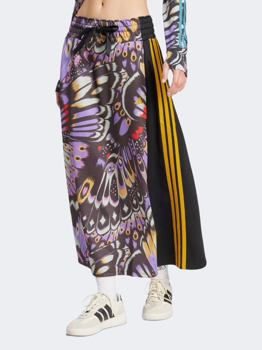 Adidas X Farm Premium Women Training Skirt Black/Purple/Red