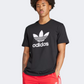 Adidas Adicolor Trefoil Men Original T-Shirt Black/White
