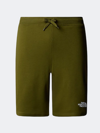 شورت The North Face Graphic Light رجالي للحياة اليومية زيتوني غامق