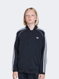 Adidas Sst Kids-Unisex Original Track Top Black/White