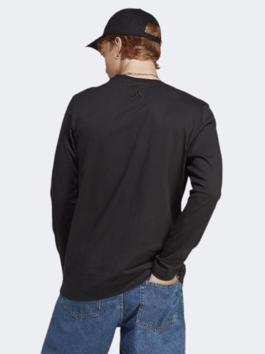Adidas Essentials Men Sportswear Long Sleeve Black