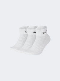 Nike Cushioned Ankle Unisex Training Sock White/Black