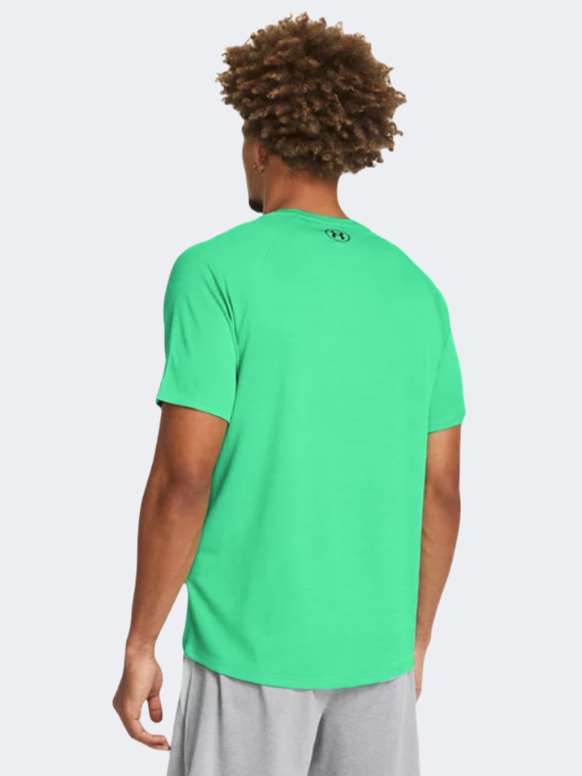 Under Armour Tech Textured Men Training T-Shirt Vapor Green/Black