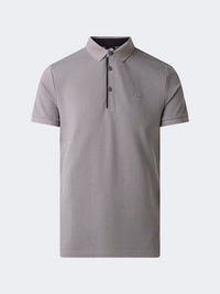The North Face Premium Slim Men Lifestyle Polo Short Sleeve Smoked Pearl
