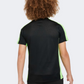 Nike Cr7 Academy 23 Boys Football T-Shirt Black/Green Strike