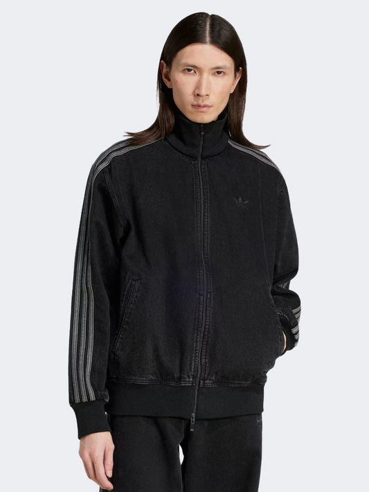 Adidas Adicolor Denim Firebird Men Original Track Top Black