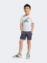 Adidas Adidas Minecraft Training Summer Little-Boys Sportswear Set White