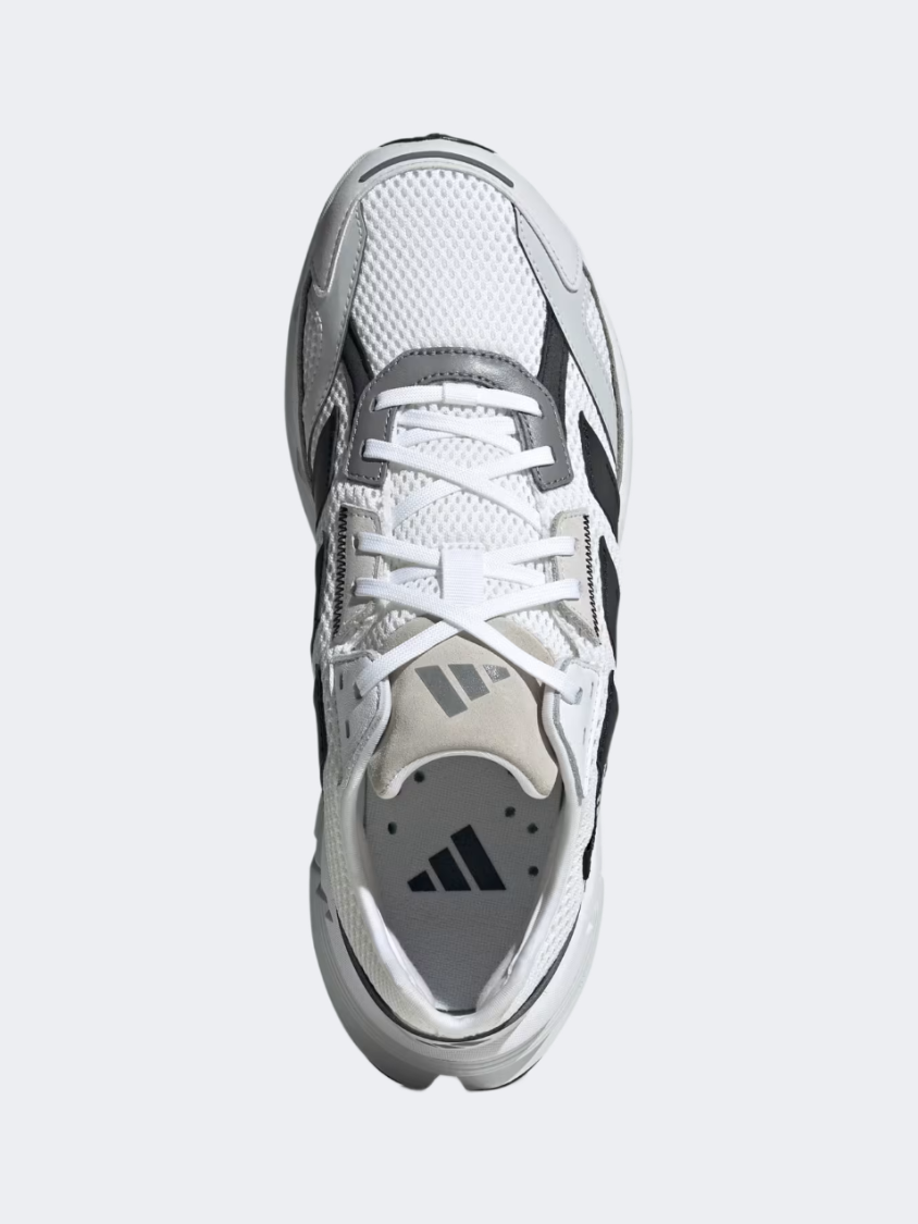 أحذية أديداس أديستار 3 للرجال للملابس الرياضية أبيض/أسود/رمادي