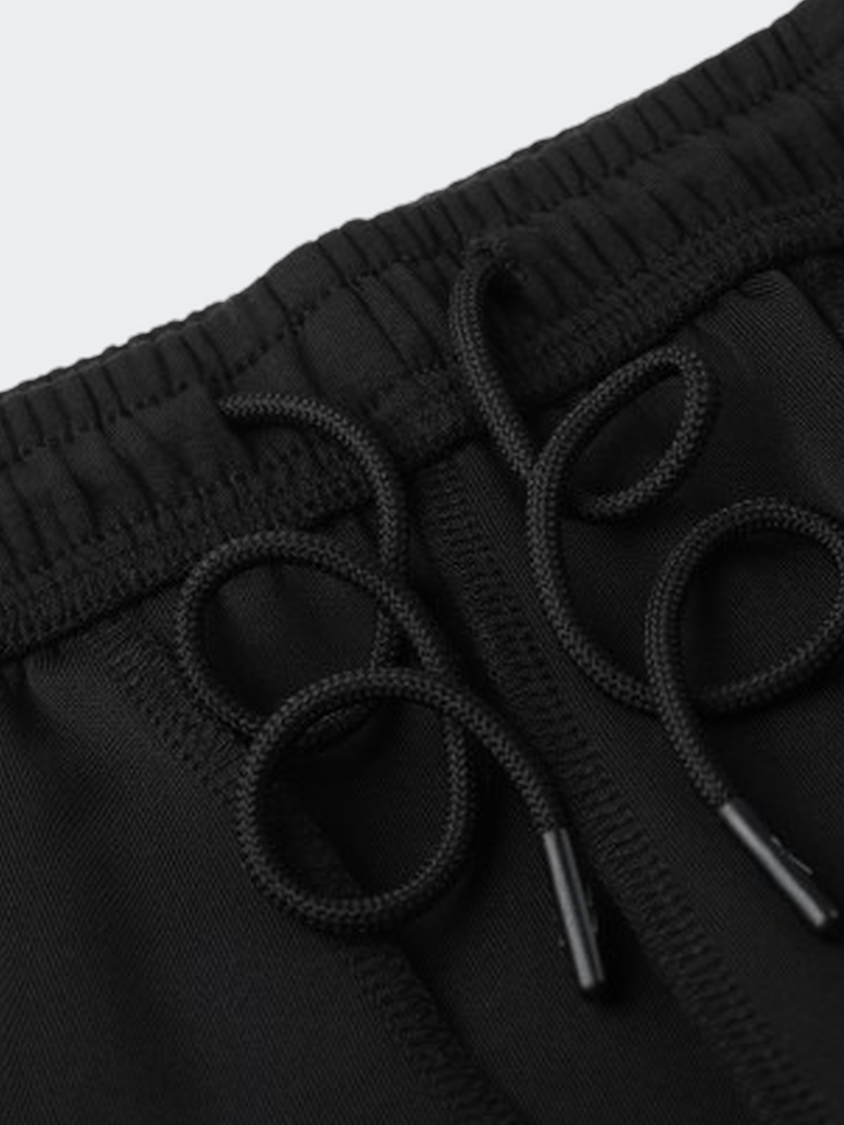 Erke Knitted Cropped Women Lifestyle Pant Black