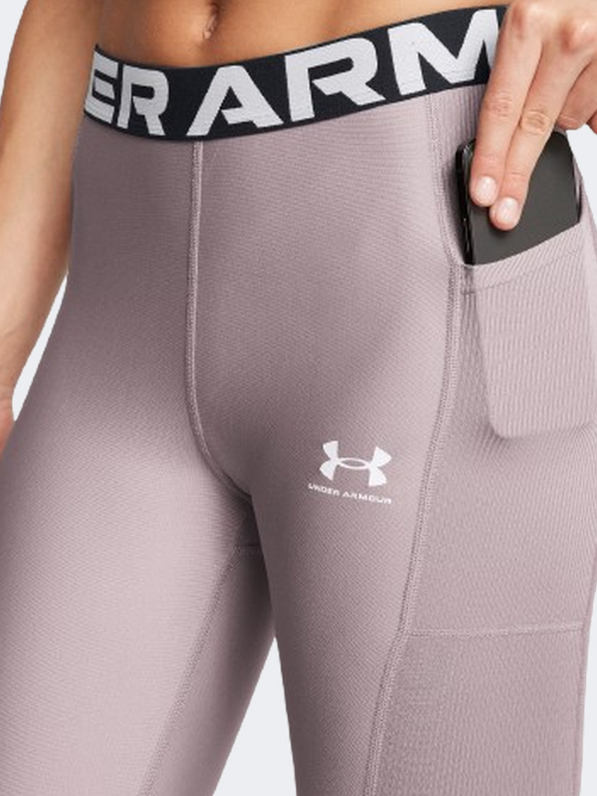Under Armour Heatgear Authentics Women Training Tight Tetra Grey/White