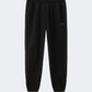Erke Knitted Cropped Women Lifestyle Pant Black