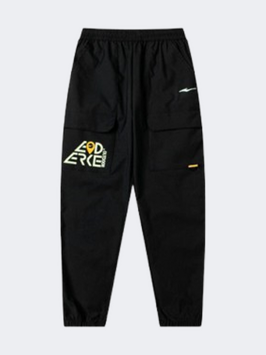 Erke Sports KidsBoys Outdoor Pant Black