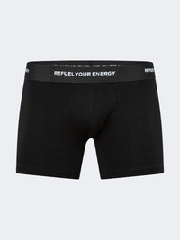 Oil & Gaz Cotton Men Underwear Boxer Black