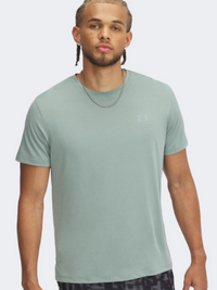 تيشيرت جري للرجال من Under Armour Launch S سيليكا أخضر