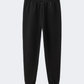 Erke Knitted Cropped Women Lifestyle Pant Black