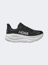 Hoka Bondi 9 Women Running Shoes Black/White
