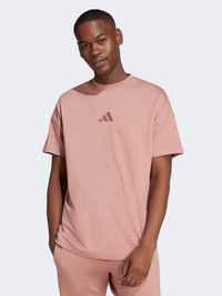 Adidas All SZN Men Sportswear T-Shirt Warm Clay