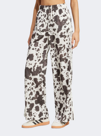 Adidas Originals Satin Wide Leg Women Original Pant Multicolor/Off White