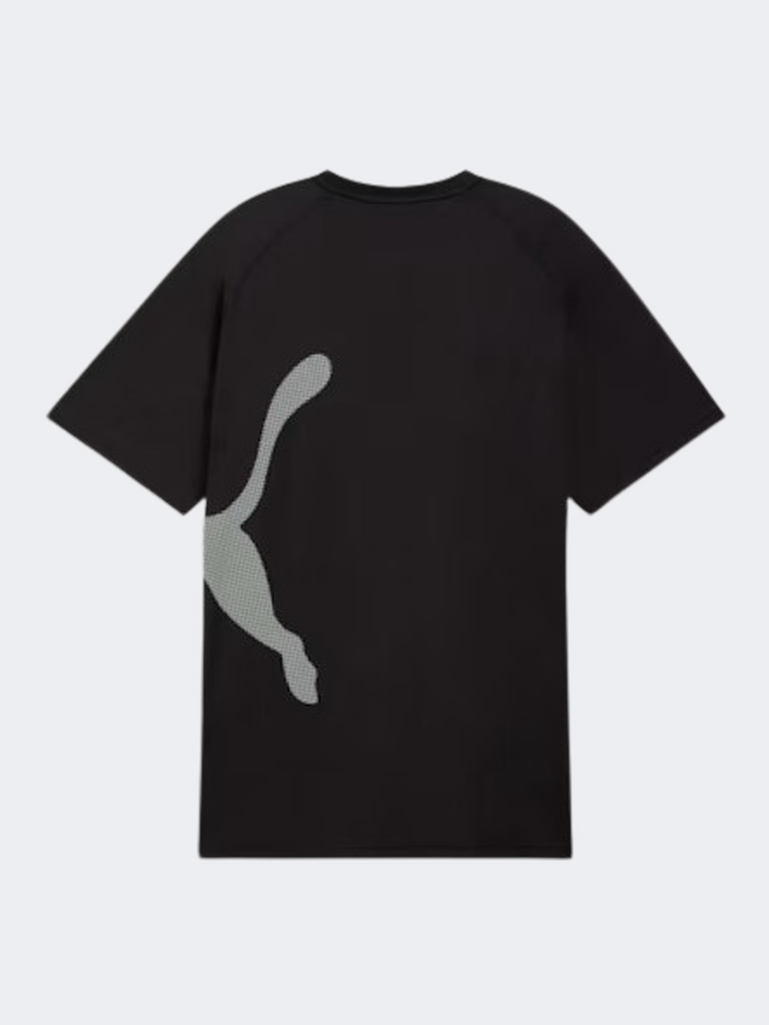 Puma Train All Day Big Cat Men Training T-Shirt Black