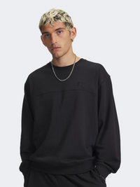 Under Armour Rival Lightweight Crew Men Lifestyle Sweatshirt Black