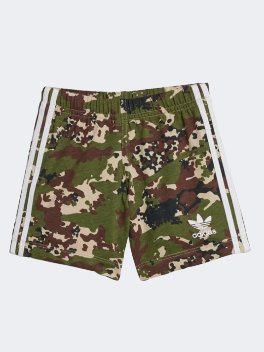 Adidas Baby Boys Original Set White/Camo