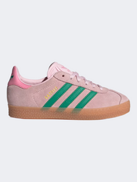 أحذية نسائية Original Adidas Gazelle Ps وردي شفاف
