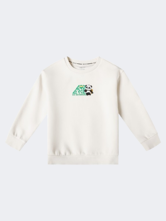 Erke Little-Boys Lifestyle Sweatshirt Glacier White
