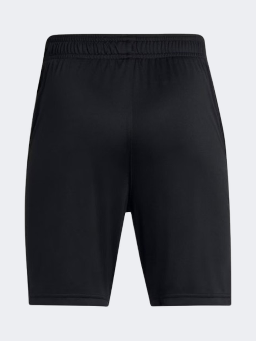 Under Armour Tech Logo Boys Training Short Black/Racer Red
