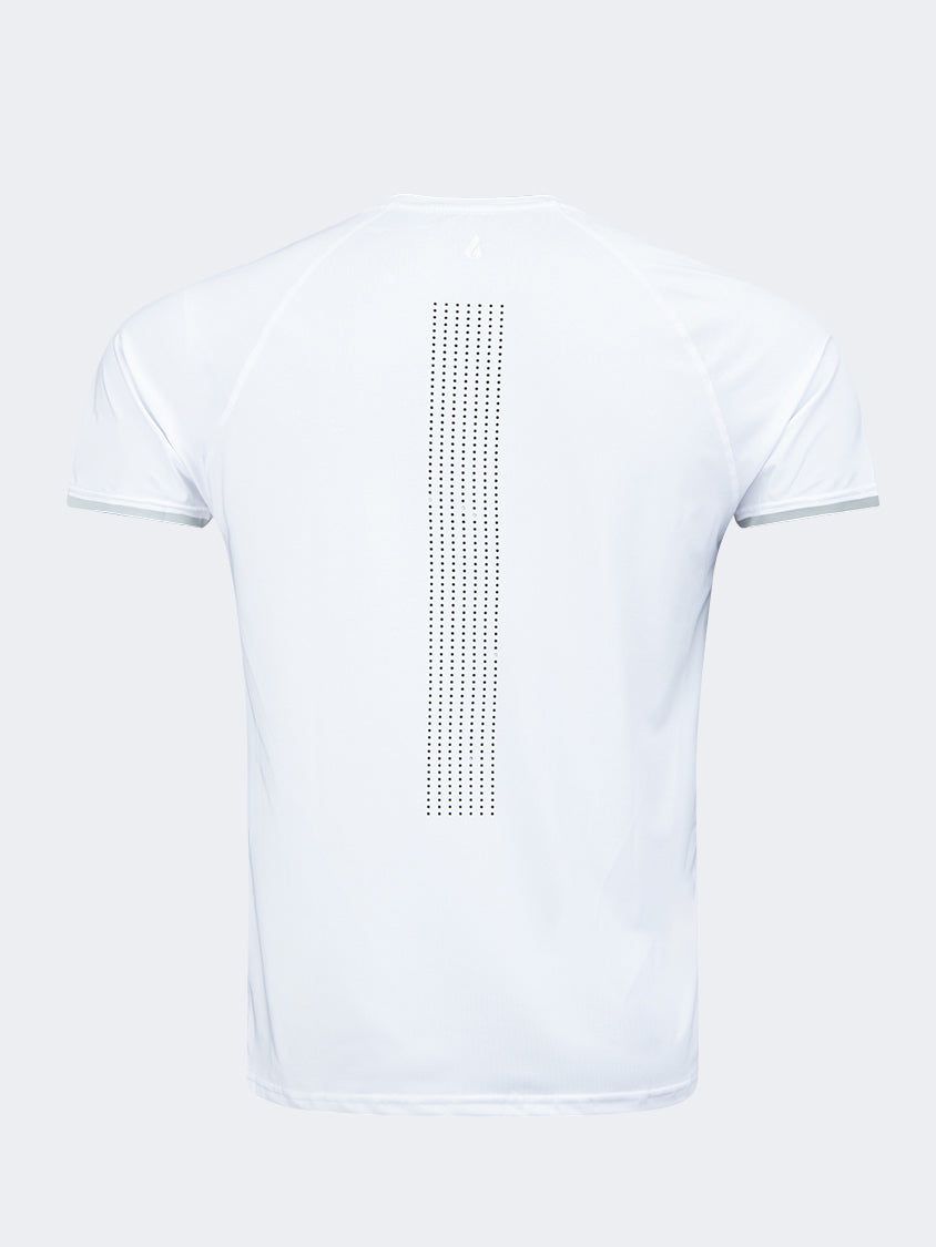 Oil And Gaz Plain Men Fitness T-Shirt White
