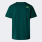 The North Face Easy Men Lifestyle T-Shirt Deep Nori/Meta Lime