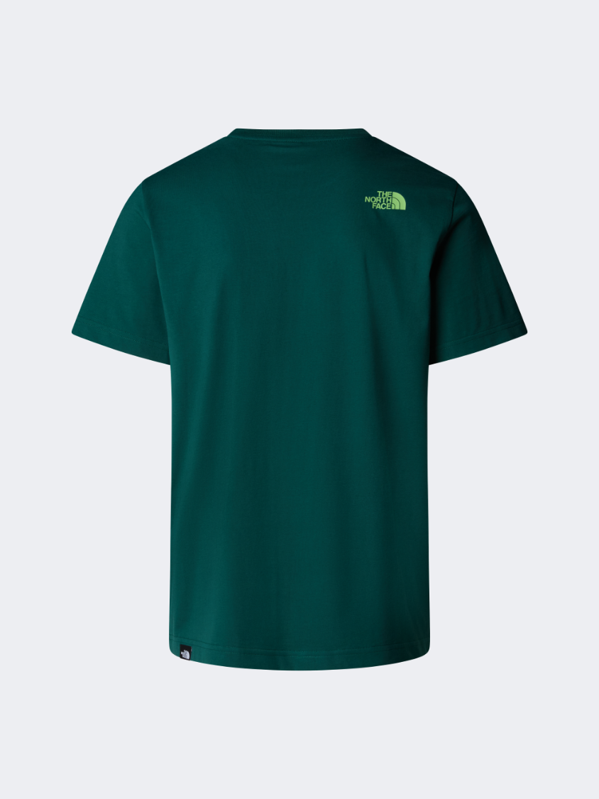 The North Face Easy Men Lifestyle T-Shirt Deep Nori/Meta Lime
