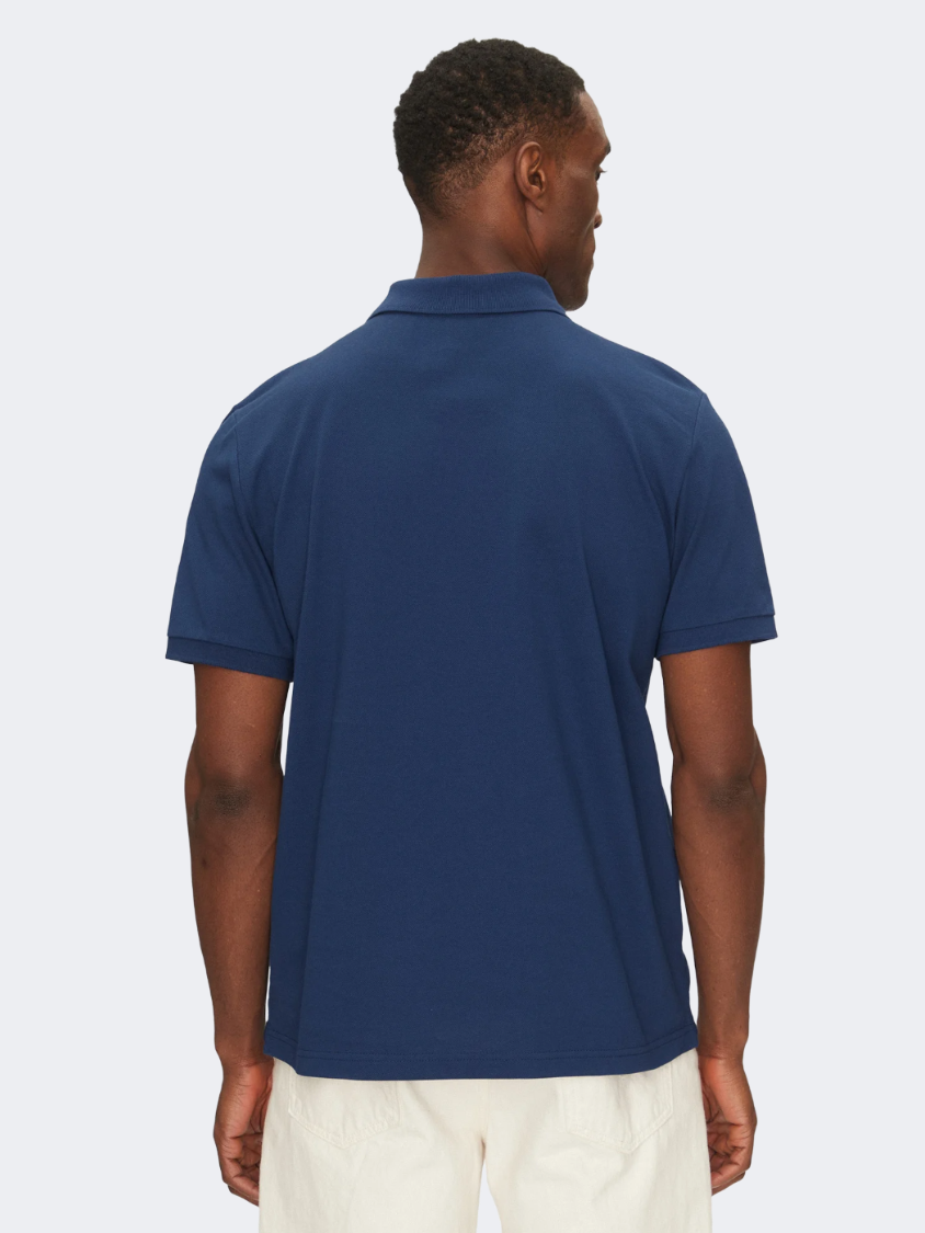 The North Face Essential Men Lifestyle Polo Short Sleeve Estate Blue