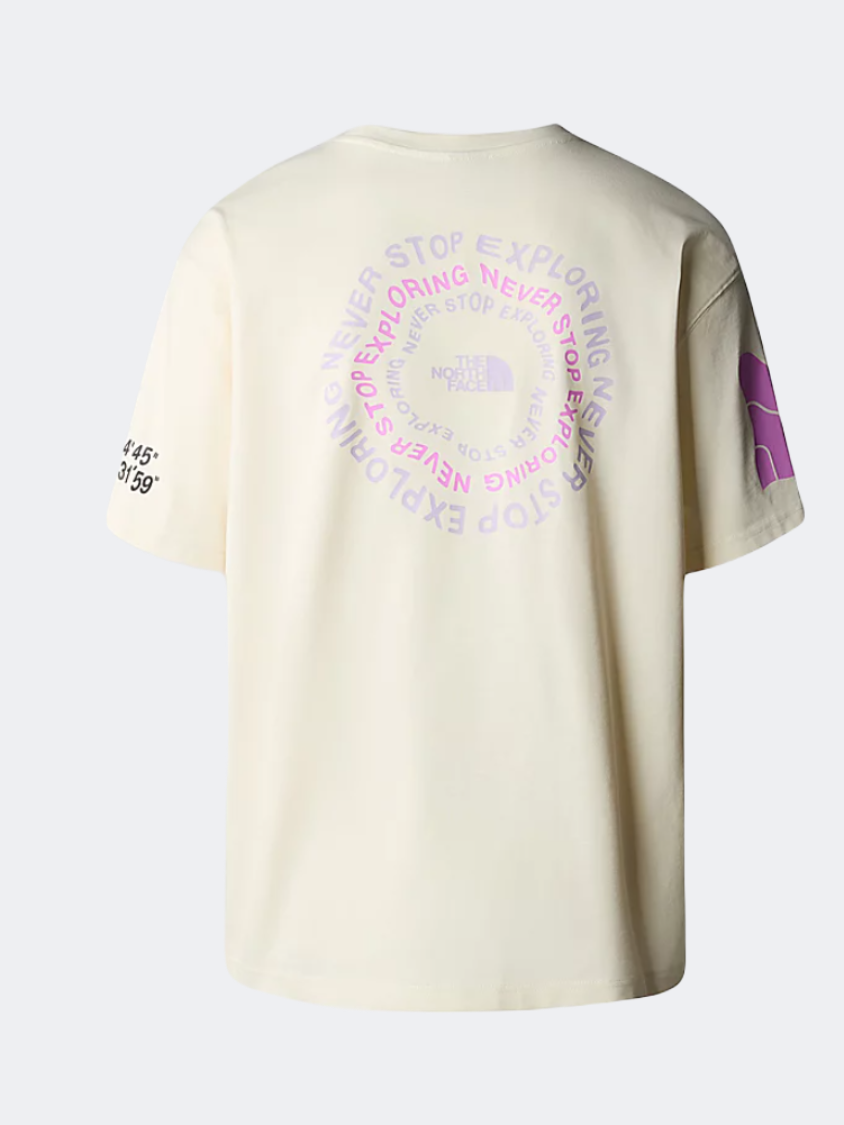 The North Face Nse Graphic Men Lifestyle T-Shirt White Dune