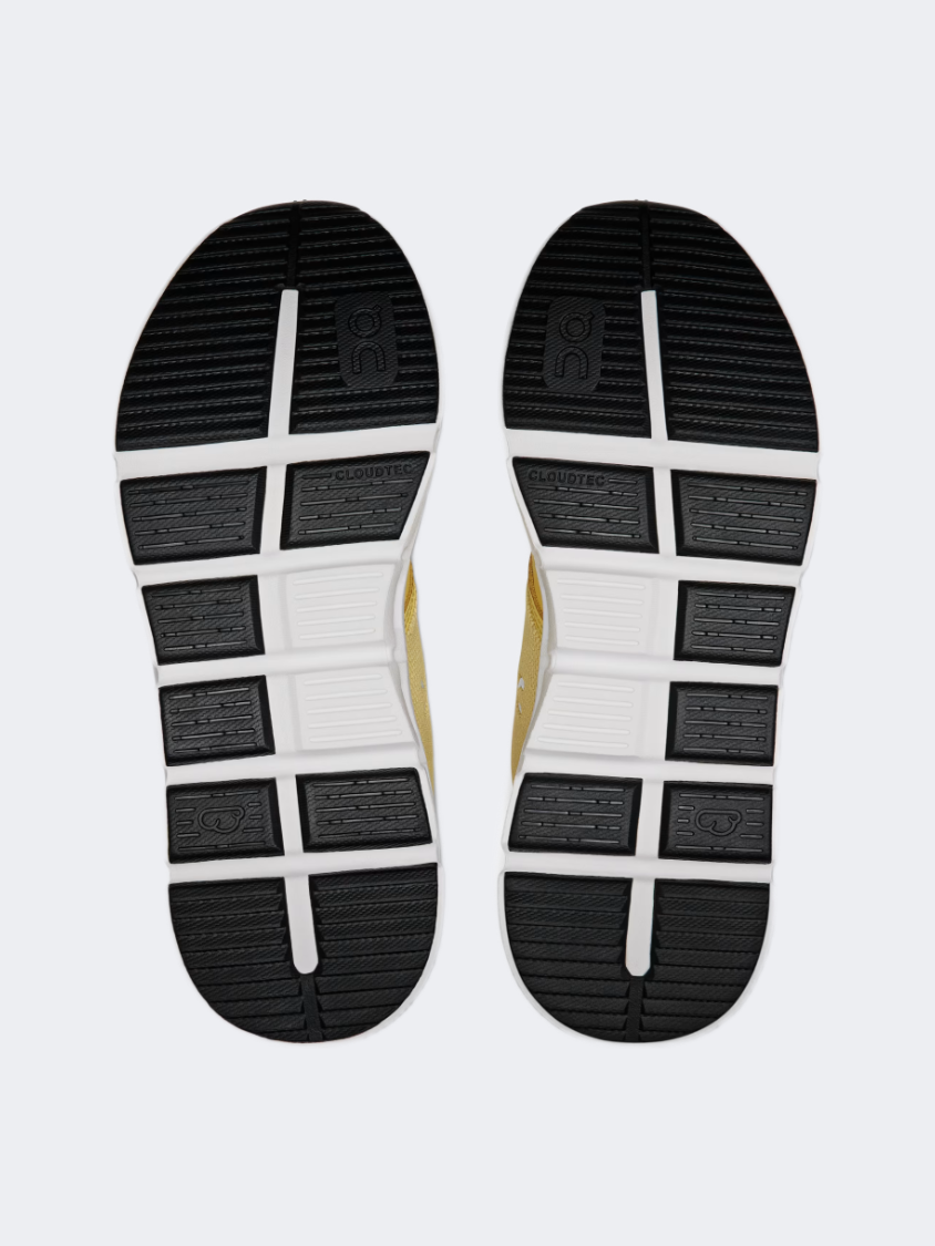 On Cloud Play Ps-Boys Lifestyle Shoes Citrine/White