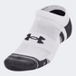 Under Armour Performance 3 Pack Unisex Training Sock White/Pitch Grey