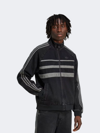 جاكيت Originals رجالي Adidas Adicolor First ترو بلاك دينم