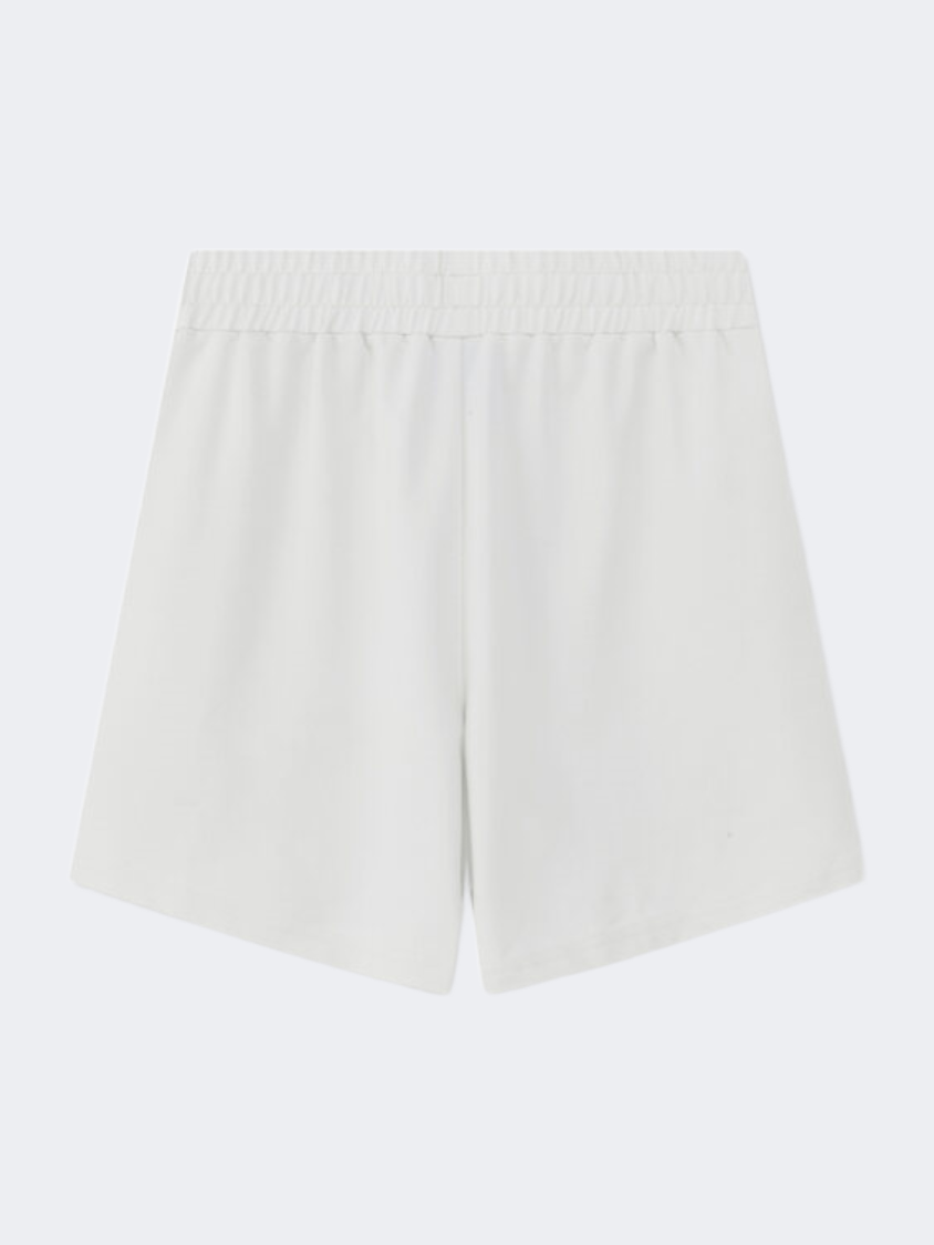Erke Knitted Women Training Short Glacier White