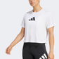 Adidas Essentials Big Logo Women Training T-Shirt White