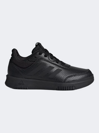 حذاء رياضي بتصميم أربطة Adidas Tensaur Sport Training Lace Ps - أسود أساسي/رمادي